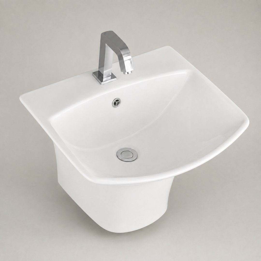 TERRANO One Piece Basin Wash Basin - My Home Studio